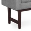 Scott - Ottoman Bench - Pewter Gray - Image 10