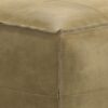 Sheffield - Square Pouf - Distressed Sandcastle - Image 3