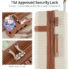 4 Piece Luggage Set Suitcase Set, Abs Hard Shell Lightweight Expandable Travel Luggage With 4 Packing Cubes, Tsa Lock, Spinner Wheels (16 / 20 / 24 / 28) - Cream - Image 2