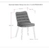 Beachside - Outdoor Dining Chair (Set of 2) - Gray - Image 11