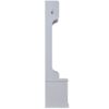 Hall Tree With 6 Hooks, Coat Hanger, Entryway Bench, Storage Bench, 3 In 1 Design, For Entrance, Hallway - White - Image 11