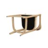 Americana - Mid-Century Modern Cane Back Counter Stool - Ivory White - Image 10