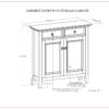 Amherst - Entryway Storage Cabinet - Hickory Brown - Image 10