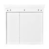 Bathroom Medicine Cabinet With Mirror, Wall Mounted Mirror Cabinet & Storage Organizer, Over The Toilet Storage White Storage Cabinet For Bathroom - White - Image 17