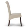 Avalon - Deluxe Parson Dining Chair (Set of 2) - Satin Cream - Image 4