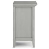 Amherst - Bedside Table - Fog Gray - Image 4
