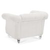 1 Seater Sofa For Living Room - White - Image 7
