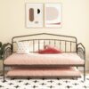 Fox - Twin Daybed With Twin Trundle - Black - Image 7