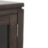 Cosmopolitan - Wide TV Media Stand - Mahogany Brown - Image 4