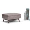 Owen - Coffee Table Storage Ottoman - Distressed Gray Taupe - Image 9