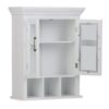 Avington - Two Door Wall Cabinet With Cubbies - Pure White - Image 2