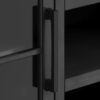 Essex - TV Stand Console For TVs Up To 80" - Black, Whiskey - Image 4