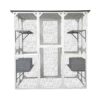 Xpt018 Cat Cage Box Lovely House Cute Pet Play Speace Wooden Medium - White - Image 4