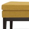 Carlson - Ottoman Bench - Marigold - Image 3