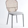 5 Piece Dining Set (Table And 4 Chairs) - Matt Black / Gray - Image 4