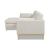 Knox - Modern Farmhouse Reversible Chaise Sectional Sofa - French Beige - Image 5