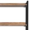 Kelsey - Large Bookshelf With Cabinet - Natural - Image 6