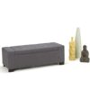 Laredo - Large Storage Ottoman - Slate Gray - Image 8