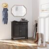 Amherst - Entryway Storage Cabinet - Hickory Brown - Image 9