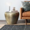 Preston - Metal Side Table - Antique Gold - Image 6