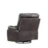 Hooper - Swivel Gliding Recliner - Gray - Image 4