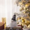 3 Pieces Sitting Gnome, Christmas Table Home Ornaments For Holiday Party Gifts - White / Gray - Image 4