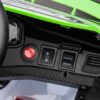 12V4A 20W*2 One Button Start, Forward And Backward, High And Low Speed, Music, Front Light, Power Display, Two Doors Can Open, 2.4G R / C, Seat Belt Four Wheel Absorber Kids Ride On Car - Green - Image 6