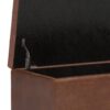 Cosmopolitan - Storage Ottoman - Distressed Saddle Brown - Image 5