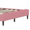 Full Size Lovely Crown Fantasy Leather Princess Bed With Tufted Headboard - Pink / Cream - Image 10