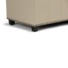 Amelia - Storage Ottoman Bench - Satin Cream - Image 6