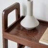 Premium Storage Organizer, 3-Tier Beech Shoe Rack For Entryway, Living Room - Walnut - Image 10