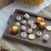 Velvety Pumpkin In Mesh Bag, Bag / 12, For Holiday Harvest Festival Fall Festival & Thanksgiving (Set of 4) - White - Image 8