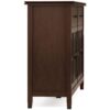 Artisan - Large 4 Door Sideboard Buffet - Russet Brown - Image 3