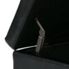Avalon - Storage Ottoman Bench - Midnight Black - Image 3