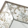 Antique Rectangle Mirror With Floral Accents, Mirrored Display Tray, Wall Mirror - Silver - Image 7