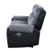 Alicia - Reclining Sofa Loveseat And Chair - Gray / Black - Image 6
