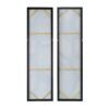 Elongated Modern Abstract Oil Painting, Rectangle Framed Wall Art (Set of 2) - Multicolor - Image 9