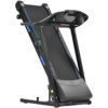 Treadmills For Home, Electric Treadmill With Automatic Incline, Foldable 3.5Hp Workout Running Machine Walking, Double Running Board Shock Absorption Pulse Sensor Bluetooth Speaker App Fitshow - Black - Image 11