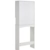 Home Bathroom Shelf Over-The-Toilet, Bathroom Spacesaver, Bathroom Storage Cabinet Organizer - White - Image 13