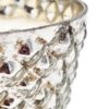 Scented Soy Wax Candle Glass (Set of 4) - Silver - Image 5