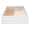 Twin Size Platform Storage Bed With 3 Drawers - White - Image 7