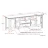 Redmond - TV Media Stand - Rustic Natural Aged Brown - Image 11