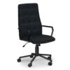 Foley - Swivel Office Chair - Distressed Blue - Image 2