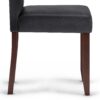 Acadian - Parson Dining Chair (Set of 2) - Distressed Black - Image 6