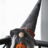 Halloween Gnome Decor (Set of 4) - Black / Gray / Orange - Image 6