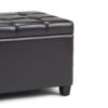 Sienna - Storage Ottoman Bench - Tanners Brown - Image 5