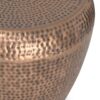 Preston - Metal Side Table - Antique Copper - Image 6