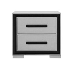Adelaide - Nightstand - Gray / Black