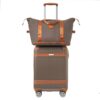 Hardshell Luggage Sets 3 Piece Carry - On Suitcase Double Spinner Wheels With Tsa Lock - Coppery - Image 12