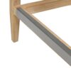 Americana - Mid-Century Modern Cane Back Counter Stool - Ivory White - Image 9